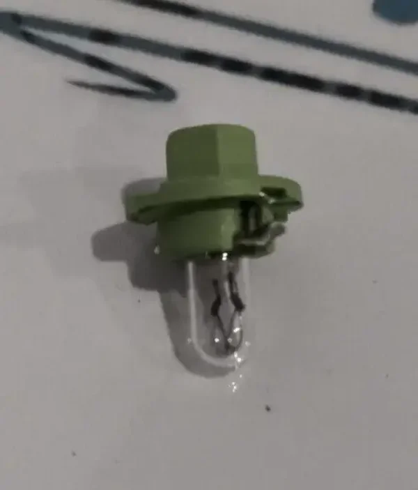 Ampoule DT Spare Parts 77 01 038 933 978160 12V 2W, Ampoule sur socle, vert