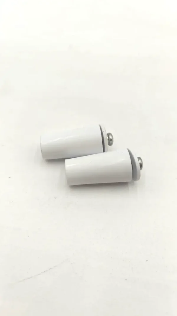 lot de 2 Butées d'arrêt blanche pour lame finale de volet roulant longueur40mm