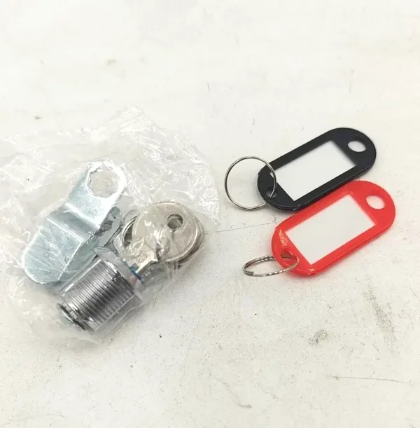 Serrure avec came filetage 16mm diam.17,6mm