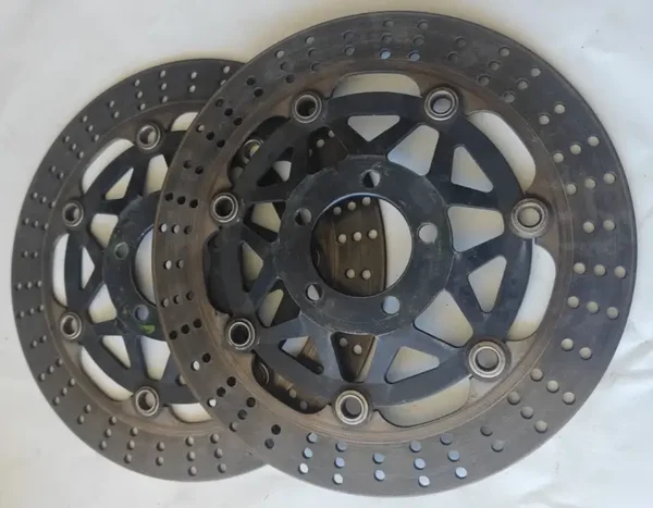 Jeu de disque de frein avant Kawasaki 1100 ZZR côté 3,90