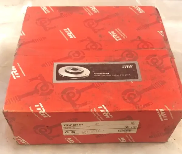TRW DF6139 lot de 2 Disque de frein pour FORD FOCUS