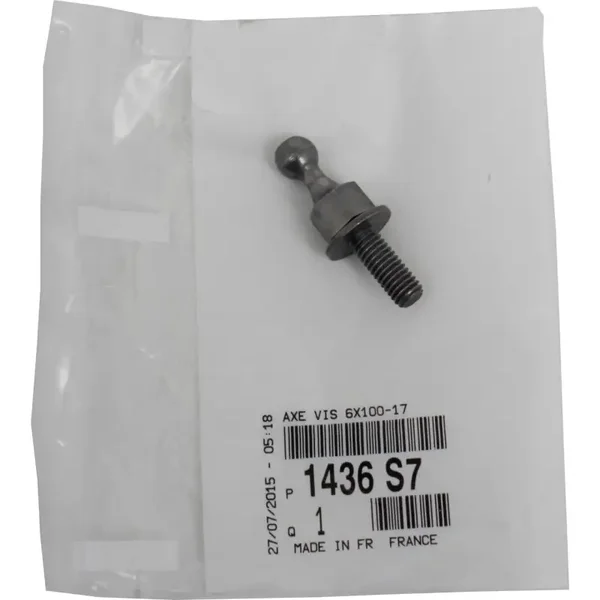 Vis d'échappement d'origine Citroen Peugeot M6x100-17 1.6 HDi 1436.S7