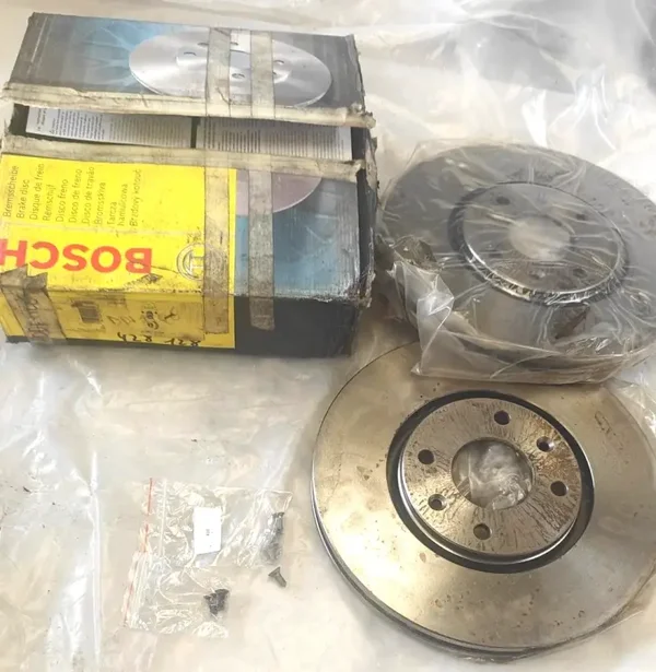 Lot de 2 Disques de frein Bosch Disque de frein appropriées pour CITROЁN XANTIA,