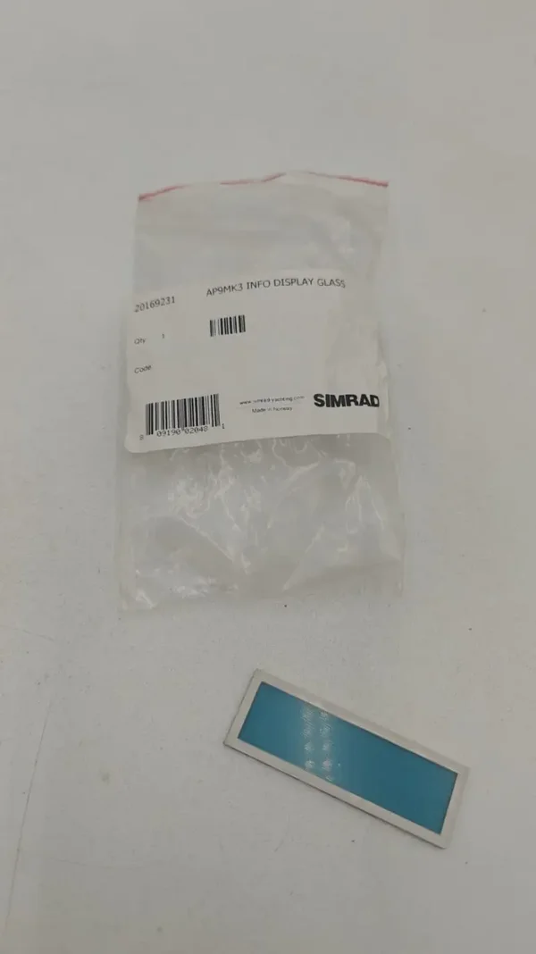 Simrad AP9MK3 INFO DISPLAY GLASS 20169231