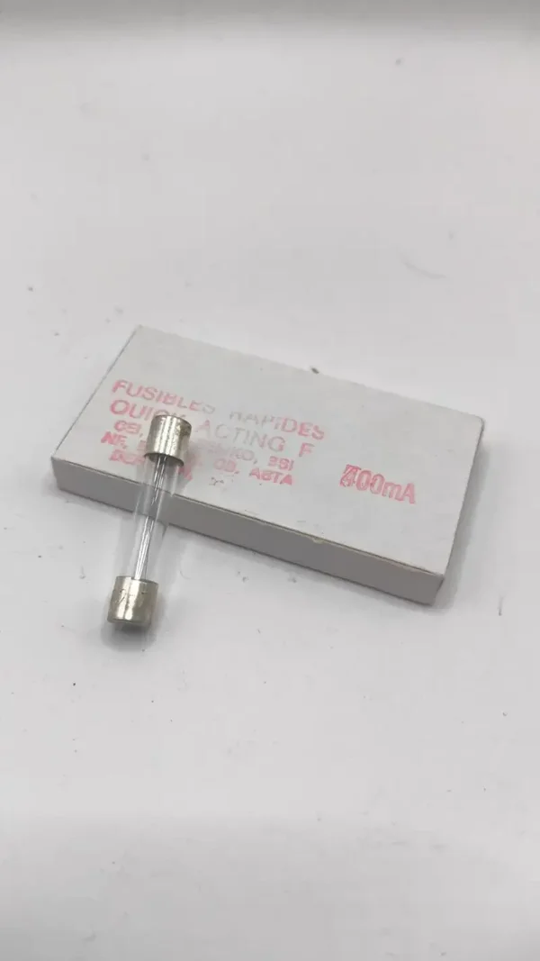 Fusible verre 6,5x32- 0,4 A J021670E (10 Fusibles)