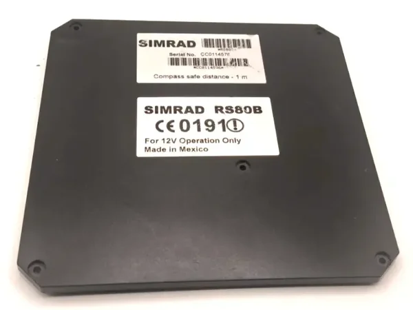 Face arrière simrad RS80B