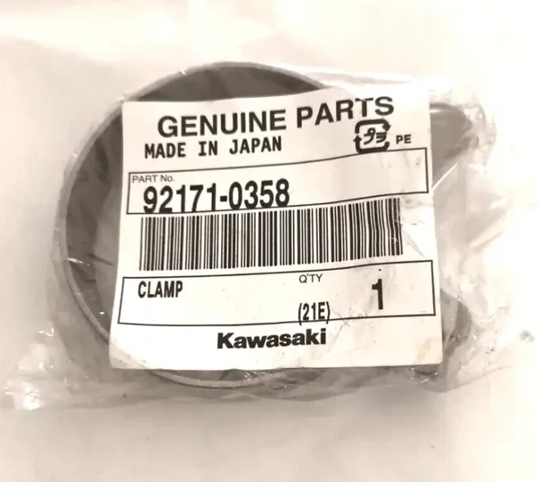 1 collier échappement kawasaki 92171-0358 vn 1700 2000 vulcan
