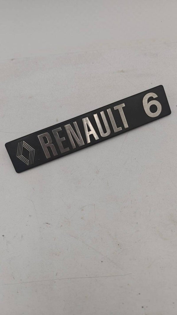 Monogramme Renault 6