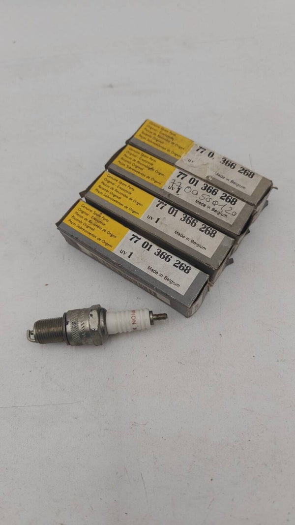 4 bougies d'allumage d'origine Renault 21 Trafic 9 11 20 16 1.7 2.0 1.6 7701366268