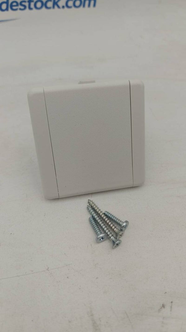 Pièce de rechange pour aspirateur Nutone : plaque frontale blanche