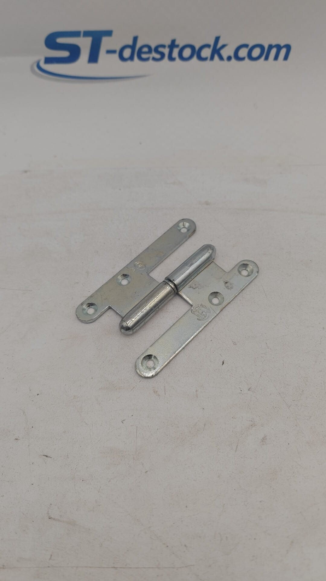 Paumelle menuiserie bois bout rond 110x70