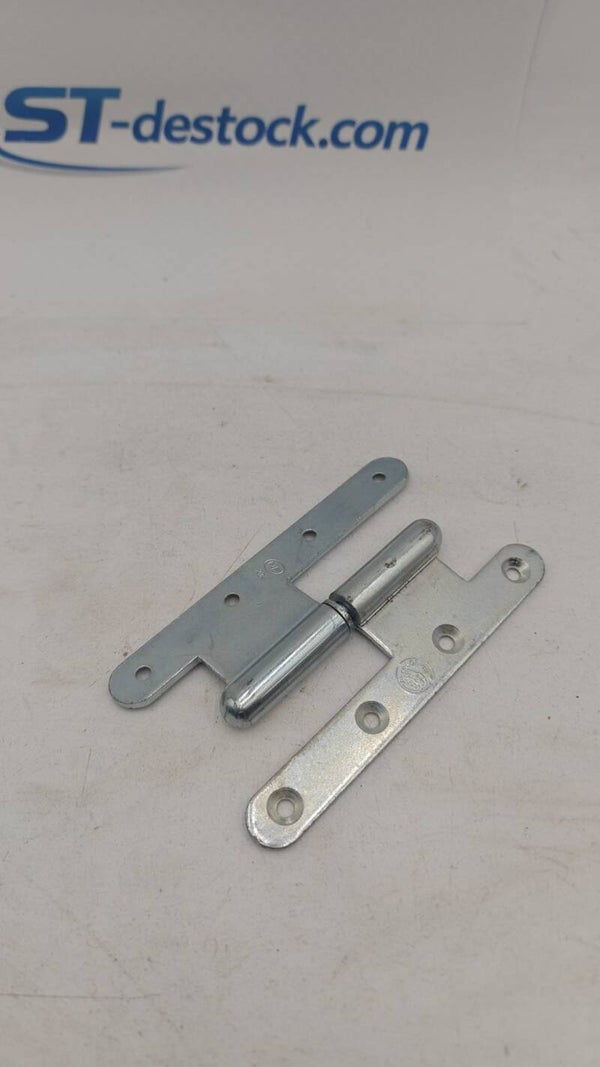 Paumelle menuiserie bois bout rond 140x80
