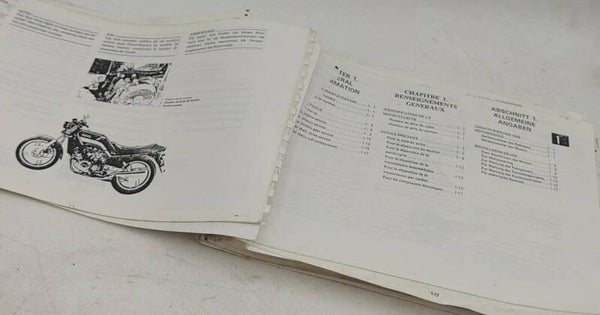 Revue technique Moto Yamaha XZ 550