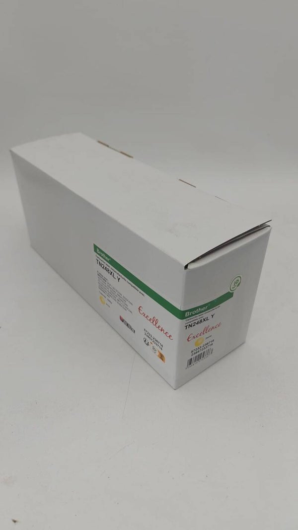 Cartouche toner manufacturée compatible brother TN248XL Y jaune