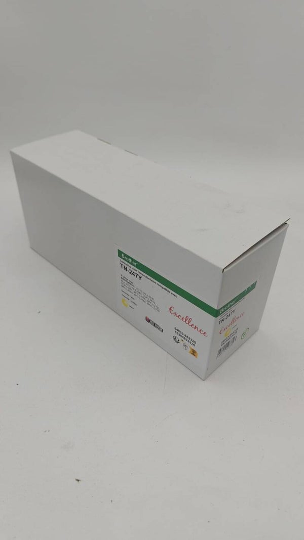 Cartouche toner manufacturée recompatible brother TN-247Y jaune