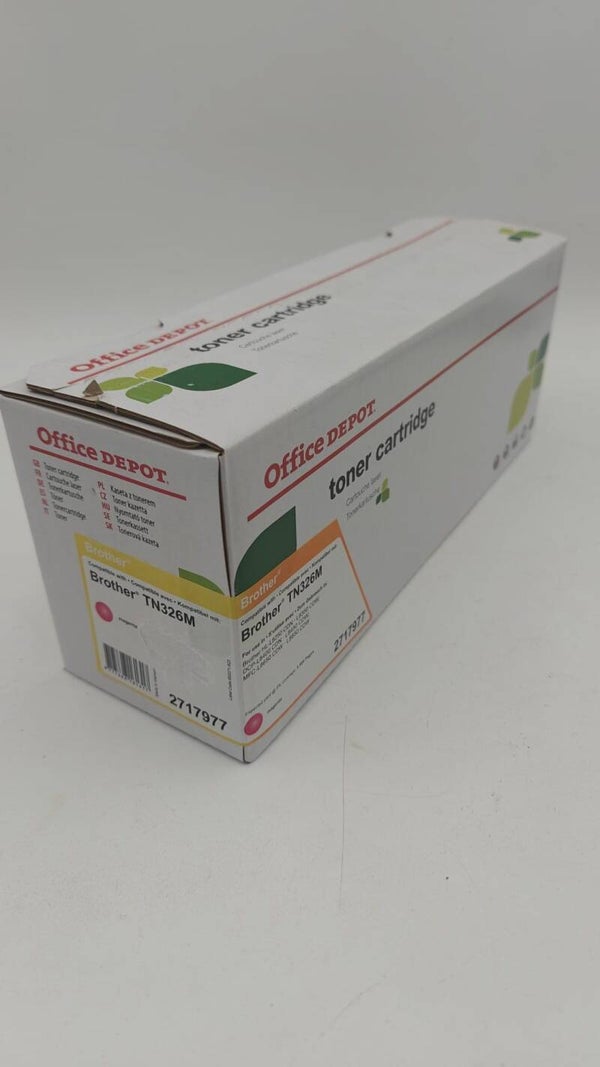 Cartouche laser toner office dépôt compatible brother TN326M magenta
