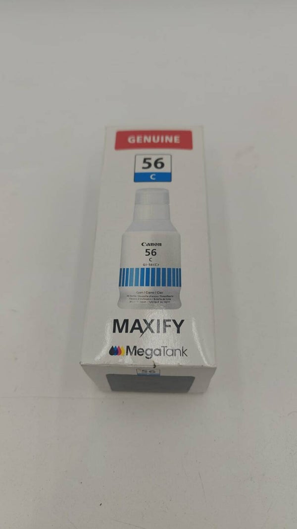 Canon GI-56 C Bouteille d'encre, pour imprimante jet d'encre MAXIFY, cyan
