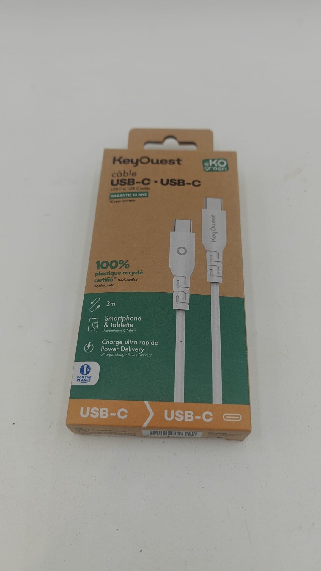 Câble USB-C vers USB-C 3m