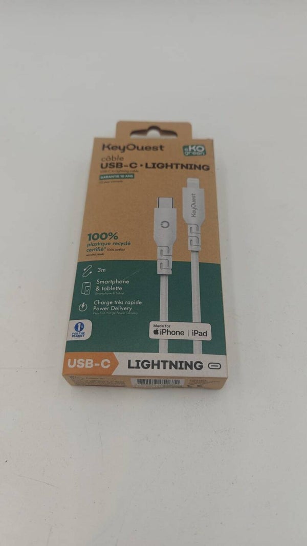 Câble USB-C vers lightning 3m