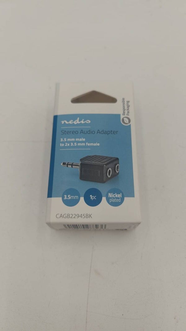 stéréo audio adaptateur 3,5m vers 2x3,5mm femelle
