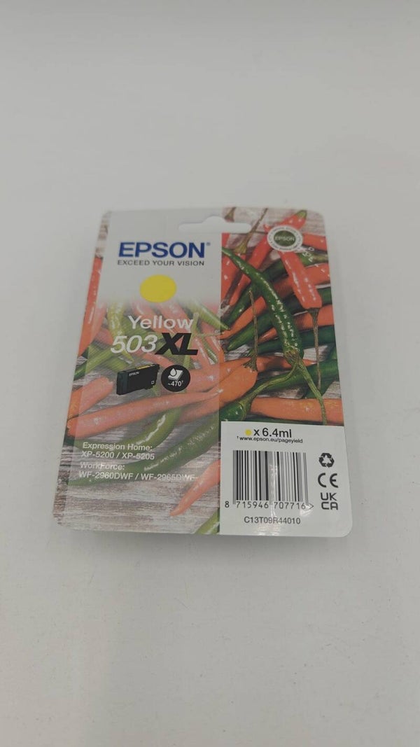 Epson 503XL cartouche d'encre haute capacité (d'origine) - jaune