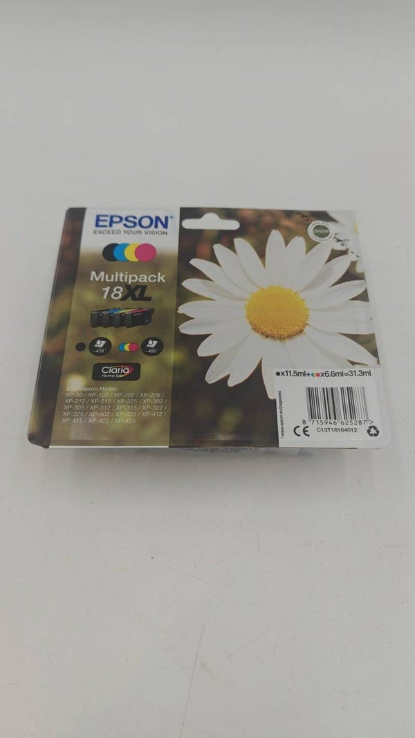 Epson Multipack 18XL Pâquerette, Cartouches d'encre d'origine XL Haute capacité, 4 couleurs