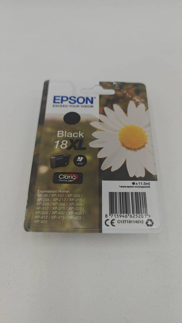 Epson 18XL Noir C13T18114012 cartouche d'encre authentique