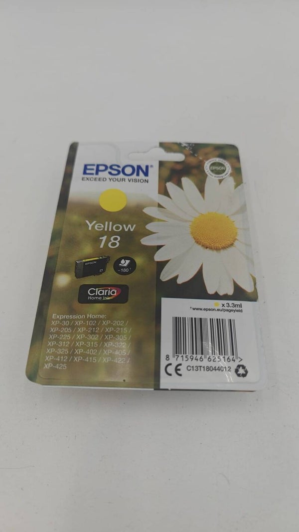 Epson 18 Pâquerette Jaune, Cartouche d'encre d'origine