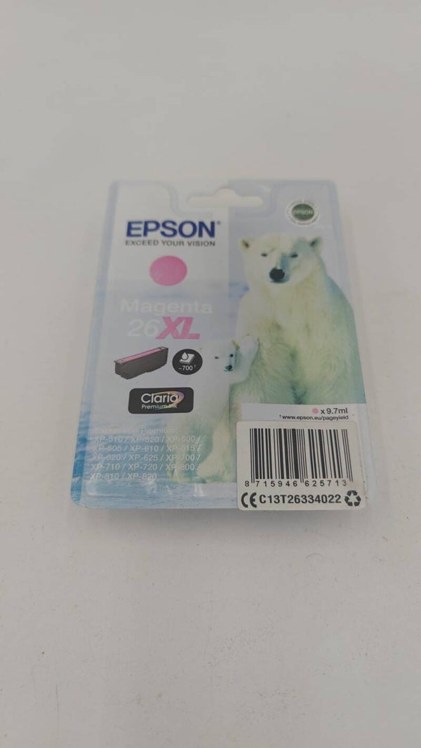 Epson 26XL cartouche d'encre haute capacité (d'origine) - magenta