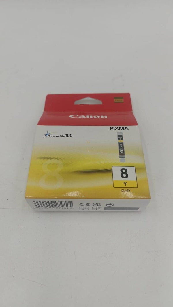 CANON Cartouche jet d'encre Originale CLI-8Y 13ml Jaune