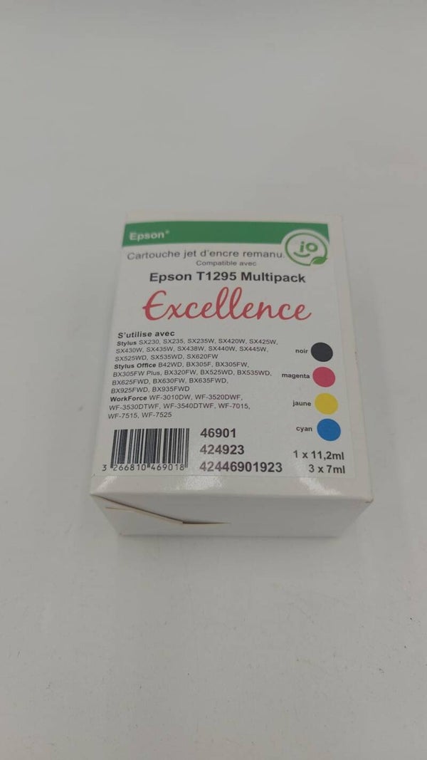 Cartouche jet d'encre Remanufacturée compatible Epson T1295 multipack