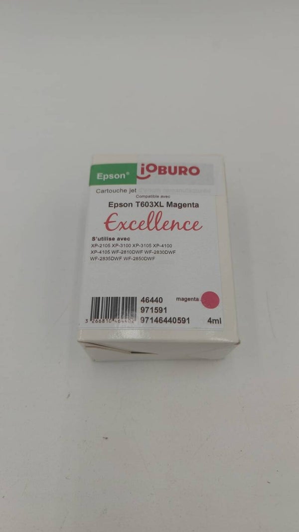 Cartouche jet d'encre Remanufacturée compatible Epson T603XL