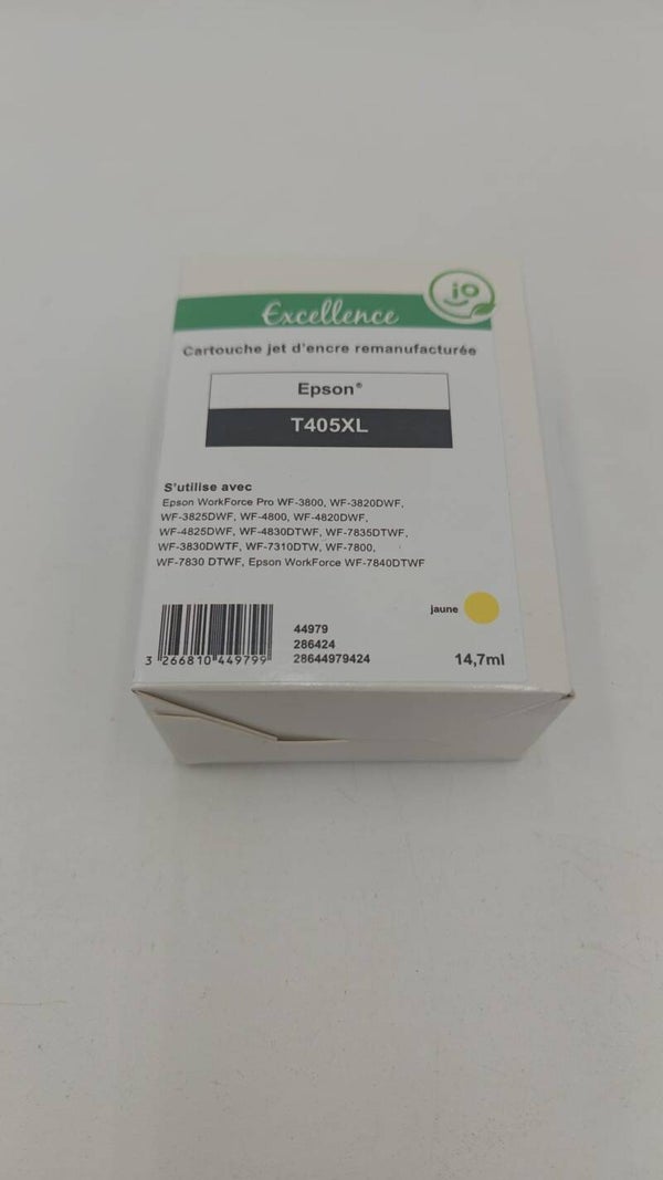 Cartouche jet d'encre Remanufacturée compatible Epson T405XL jaune