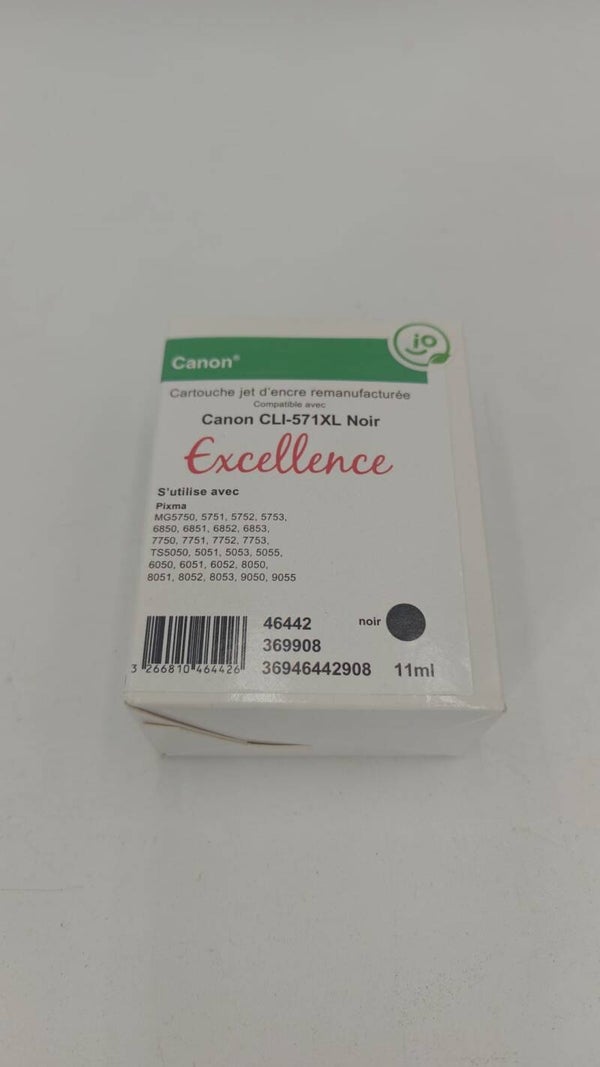 Cartouche jet d'encre Remanufacturée compatible Canon CLI-571XL noir