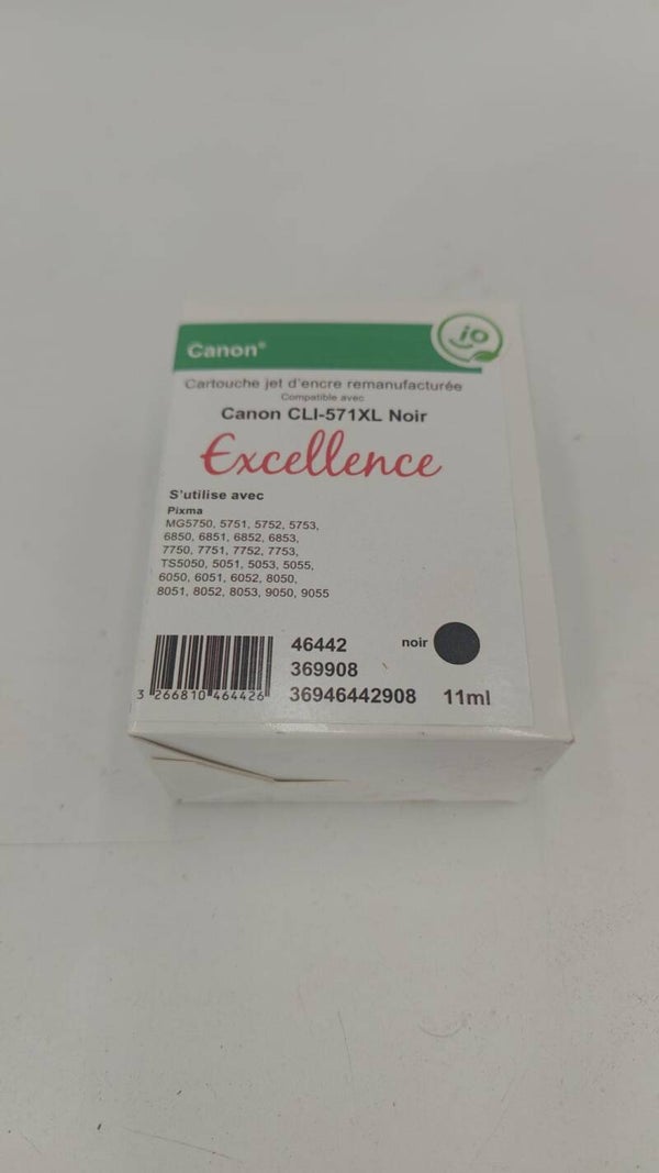Cartouche jet d'encre Remanufacturée compatible Canon CLI-571XL noir