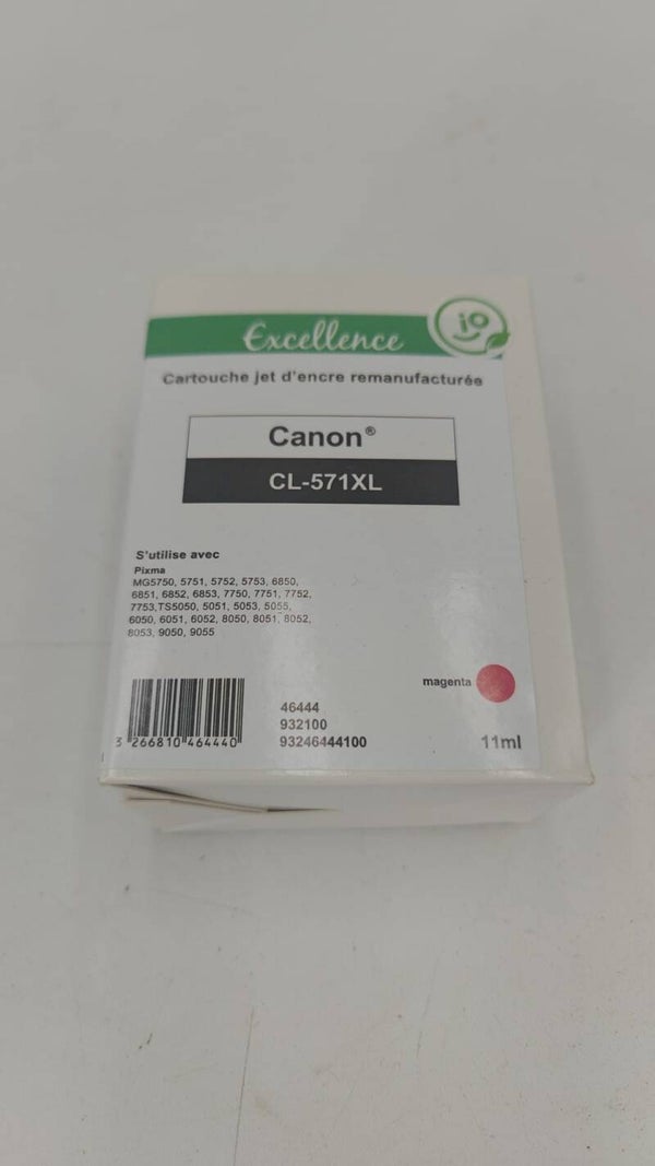 Cartouche jet d'encre Remanufacturée compatible Canon CL-571XL magenta