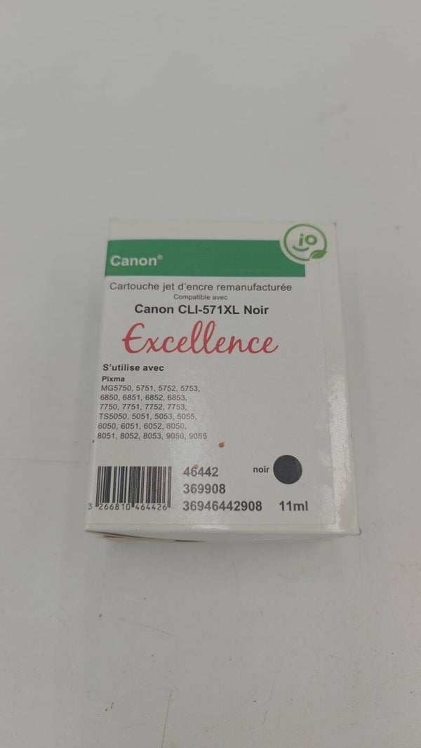Cartouche jet d'encre Remanufacturée compatible Canon CLI-571XL noir