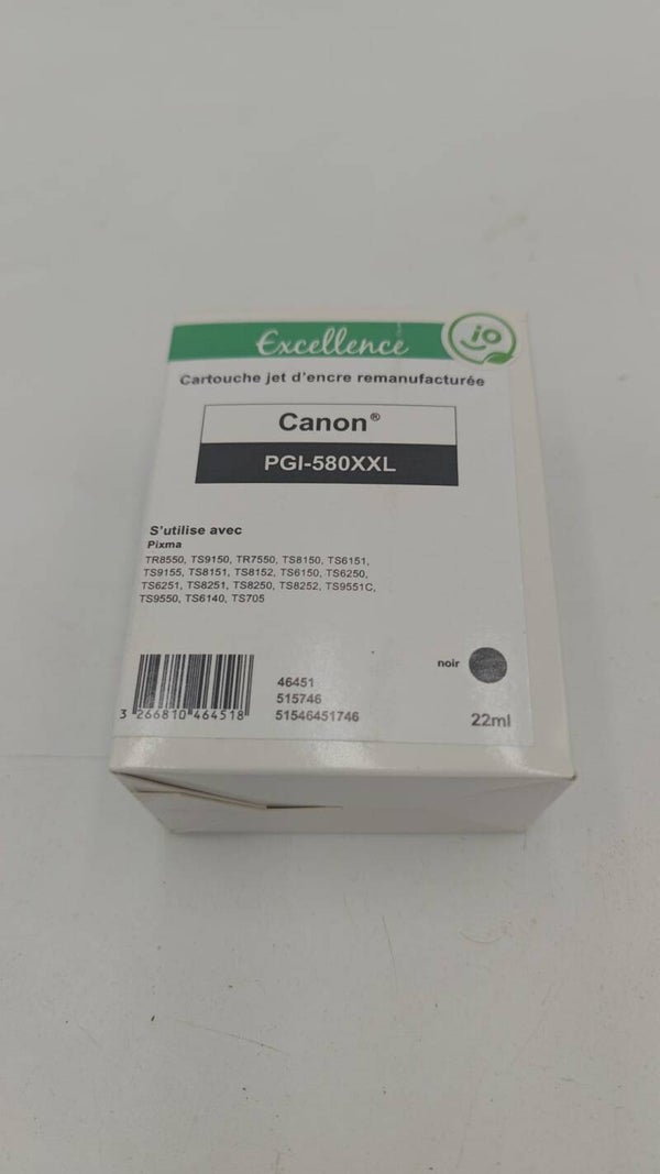 Cartouche jet d'encre Remanufacturée compatible Canon PGI-580XXL noir