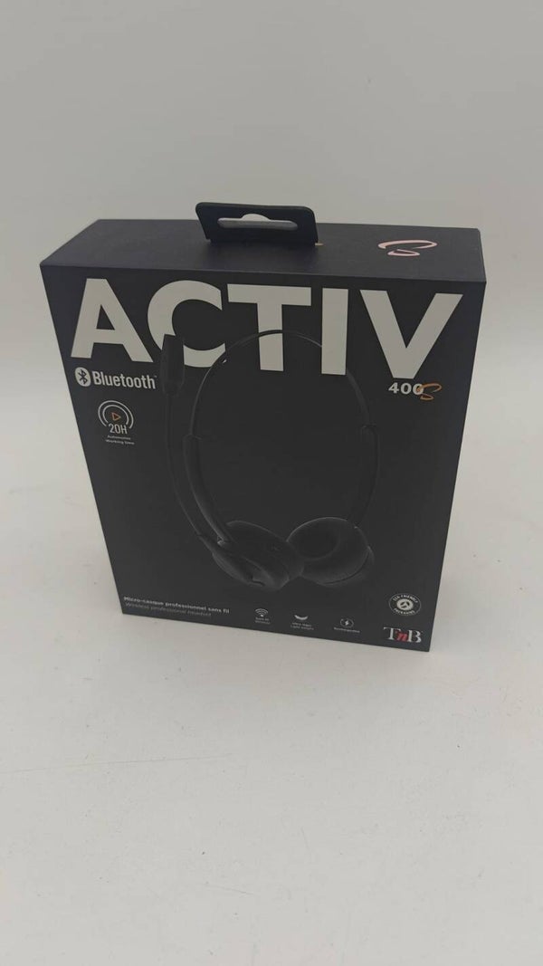 Micro-casque sans fil Stéréo Bluetooth T'n'b Activ 400S Noir