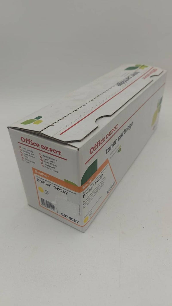 Cartouche laser remanufacturée compatible Brother TN325Y yellow jaune