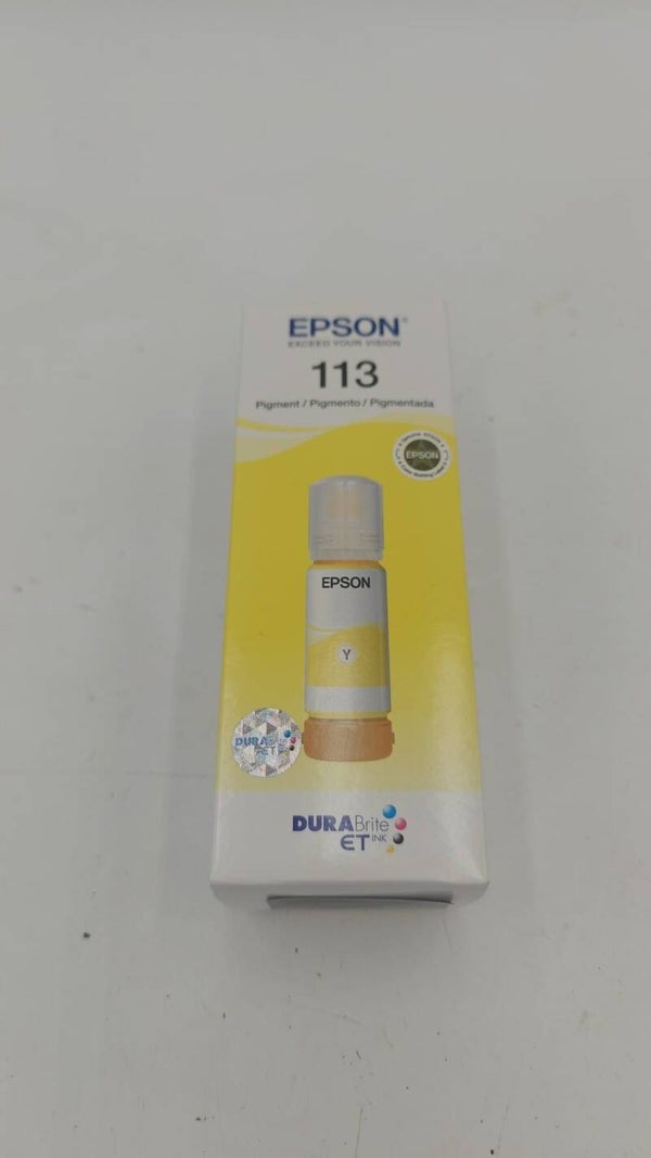 Epson Bouteille d'encre authentique jaune EcoTank 113, 70ml