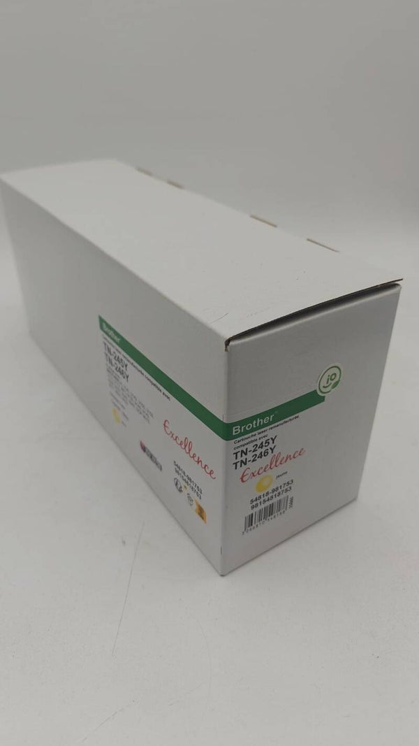 Cartouche toner laser remanufacturé Compatible Brother TN-245Y TN-246Y