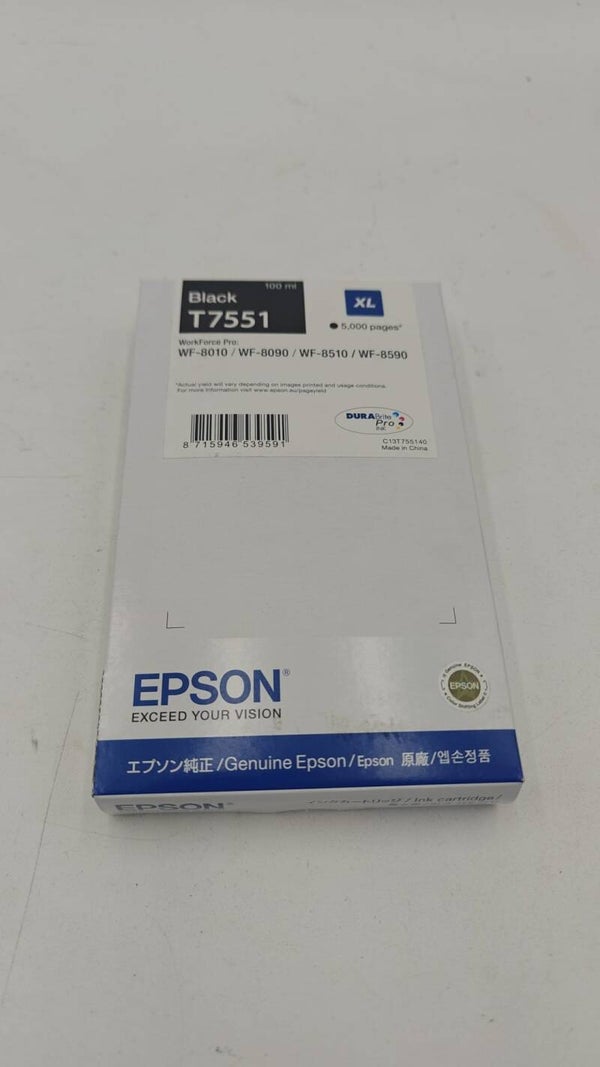 Epson T7551 - noir - cartouche d'encre originale