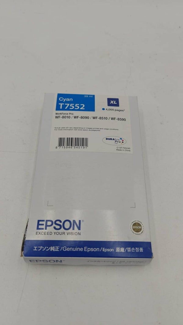 Epson T7552 - cyan - cartouche d'encre originale