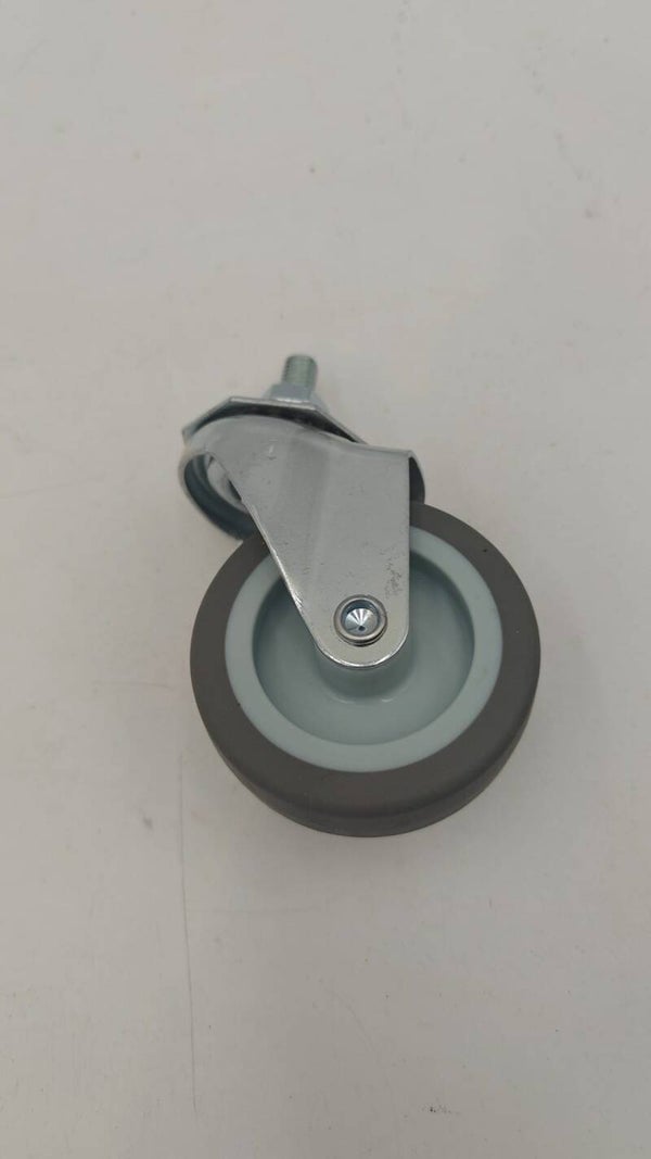 Roulette Robuste Avec Tige Filetée diam 10mm de 30 Mm de long Roulettes Pivotantes En Caoutchouc