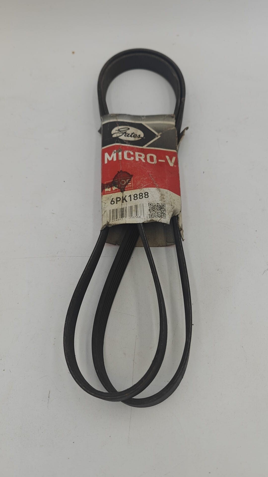 Courroie trapézoïdale à nervures GATES - 6PK1888