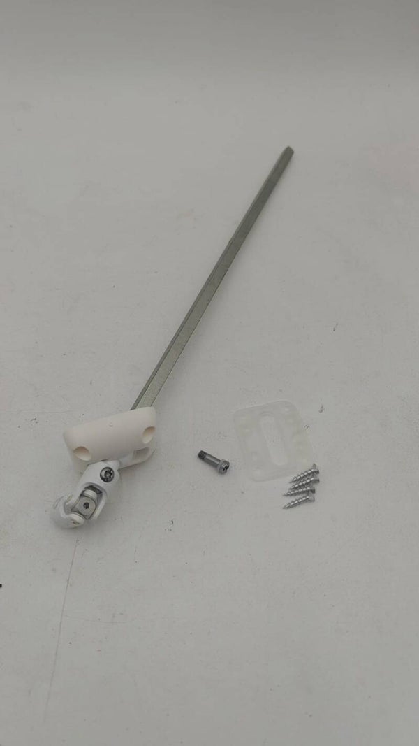 Sortie caisson PVC sous coffre carré 8mm cardan 12mm