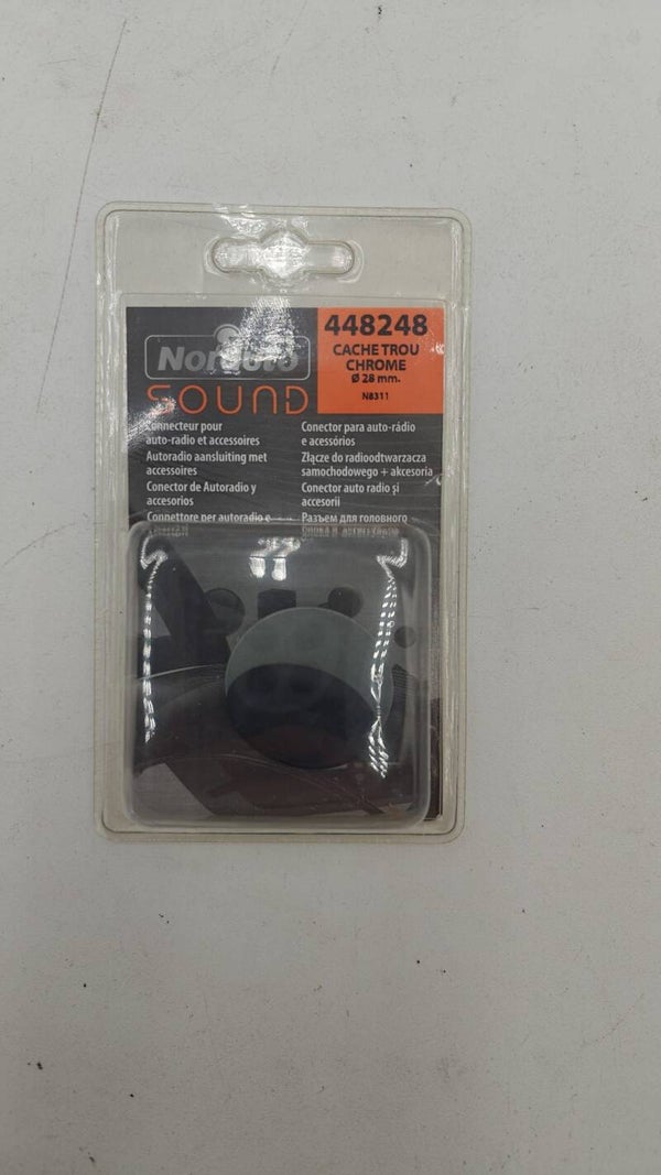 Norauto Sound 448248 - Cache trou chrome