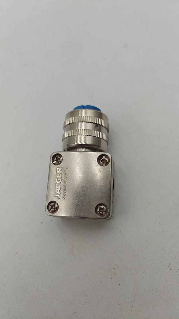 Connecteur cylindrique, Standard Jaeger Droit, 3 contacts, Câble Femelle IP50,