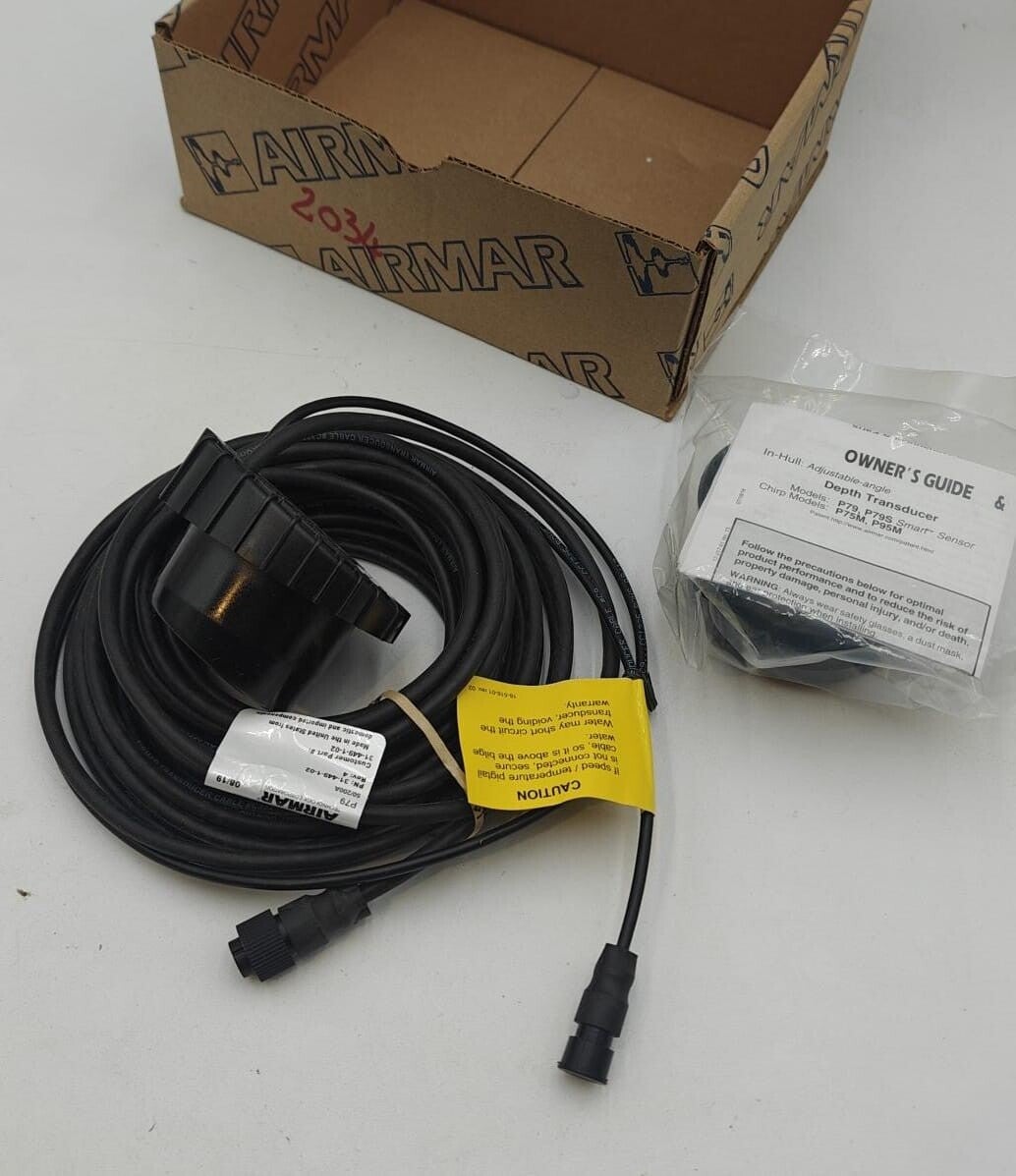 Sonde à coller (montage intérieur) Airmar P79 D 600W 50/200 KHz profondeur avec connecteur Furuno 10 broches